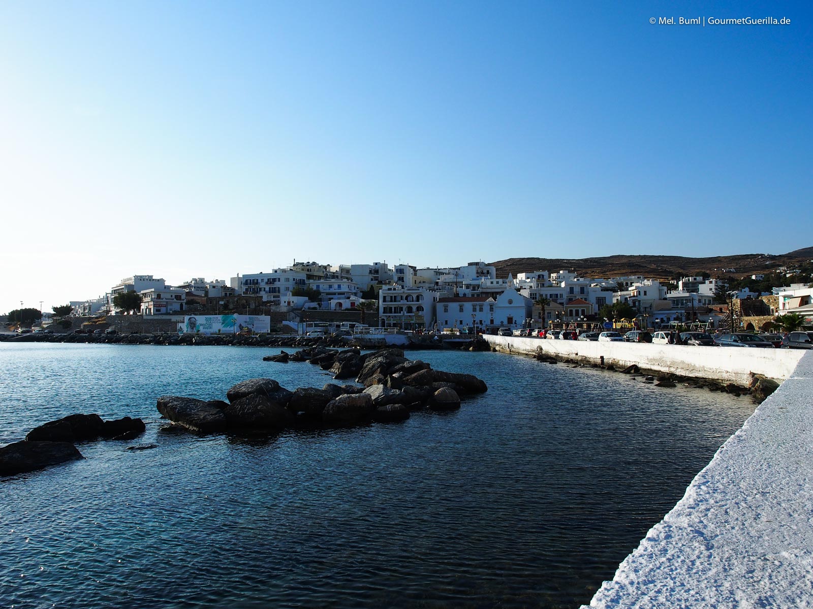 Harbor and Hora Travel Report Tinos Foodpath Greek Island Cyclades Greece | GourmetGuerilla.com