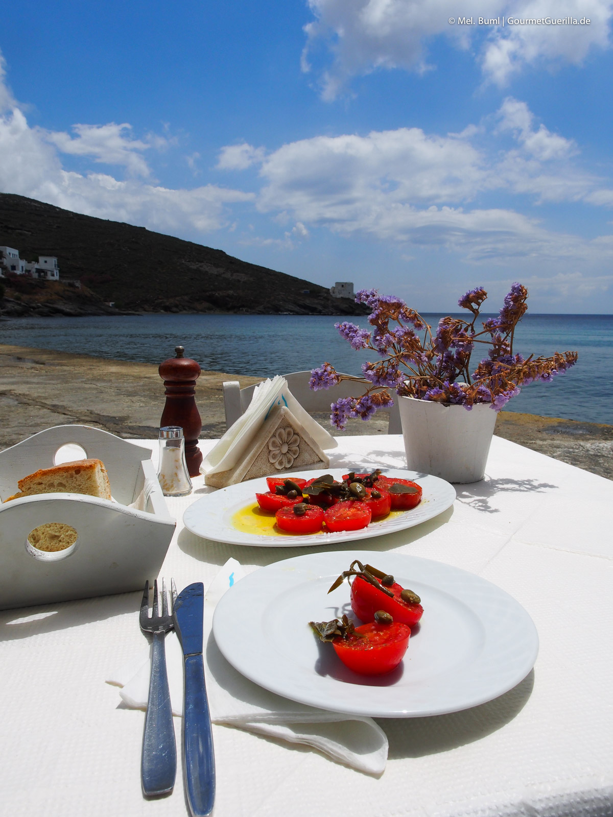 Travelogue Tinos Foodpath Greek island of Cyclades Greece | GourmetGuerilla.com 